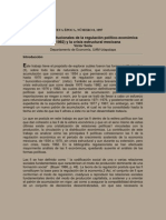 Soria, Víctor 1997 Las Formas Institucionales de La Regulación Político-Económica (1917-1982) y La Crisis Estructural Mexicana