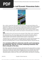 Stoch RSI & Dynamic Momentum Index