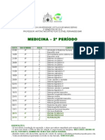 Cronograma - Anatomia I - PUC Minas - Medicina