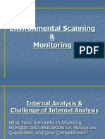 Environmental Scanning & Monitoring