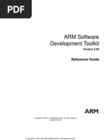 Acorn ARM SDTS Reference Manual