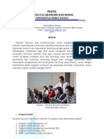 Profil Fakultas Ekonomi dan Bisnis - Universitas Mercu Buana