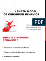 Howarth Sheth Model of Consumer Behavior