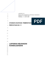 Laporan Keuangan Konsolidasian Pemerintah