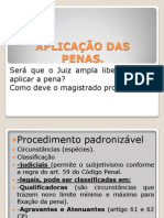 APLICAÃ‡ÃƒO DAS PENAS