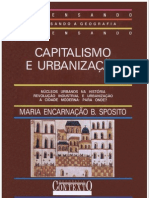 109770786 Maria Encarnacao Beltrao Sposito Capitalismo e Urbanizacao PDF Rev