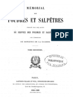 Mémorial des poudres et salpêtres, tome 2, 1884-1889 - France