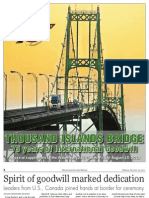 Thousand Islands Bridge: 75 years of international goodwill
