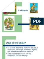 Resumen La Fabula