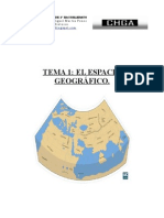 Geo Tema 1 El Espacio Geográfico