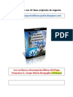 Ganar Dinero Con 40 Ideas Originales de Negocios