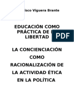 LA CONCIENCIACIÓN COMO  RACIONALIZACIÓN DE LA ACTIVIDAD ÉTICA EN LA POLÍTICA