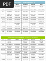 Download Orthodox Christian Youth Camp Daily Schedule by Elenie SN16083268 doc pdf