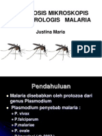 Diagnosis Mikroskopis Dan Serologis Malaria