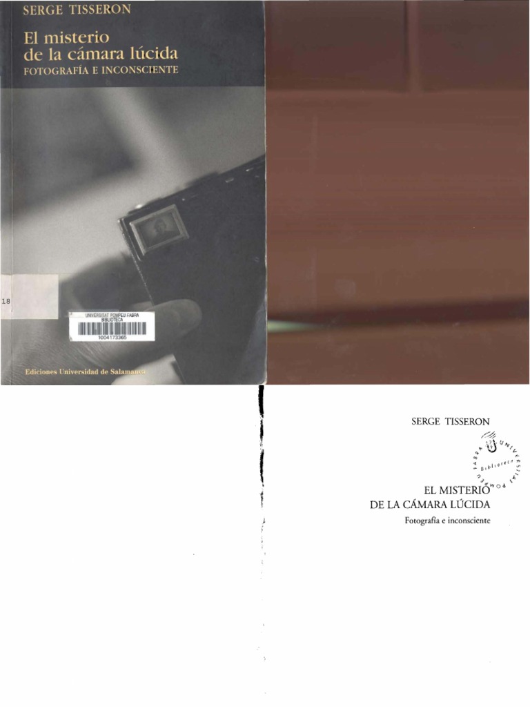 Tisseron El Misterio De La Camara Lucida PDF