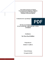 Creación Instrumentos de Evaluación