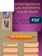 Perkembangan Ilmu Matematik Dalam Islam