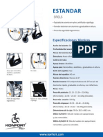 Ficha Tecnica Silla Rueda Standar Pies y Brazos Rem.