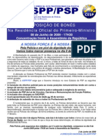 ASPP PSP Deposicao de Bones 8JUN2009