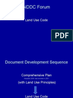 NDDC Forum Land Use Code Document Development Sequence Comprehensive