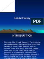 Email Policy