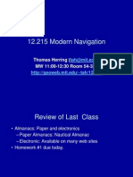 12.215 Modern Navigation: Tah@mit - Edu