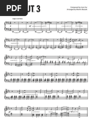 Fallout 3 Piano Sheet Leisure