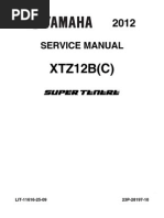 Download Yamaha Xt1200z SuperTenere 2012 - Service Manual by g602533 SN160917020 doc pdf