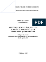 Asistenta Sociala Si Justitia Juvenila - Modalitati de Integrare