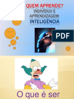 Aprendizagem e Inteligência