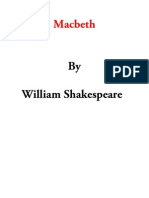 Macbeth: by William Shakespeare