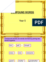 PNP - Yr 5 Unit 1 - Compound Words