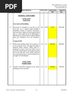 Housing Project BOQ Billing Format | Specification ...