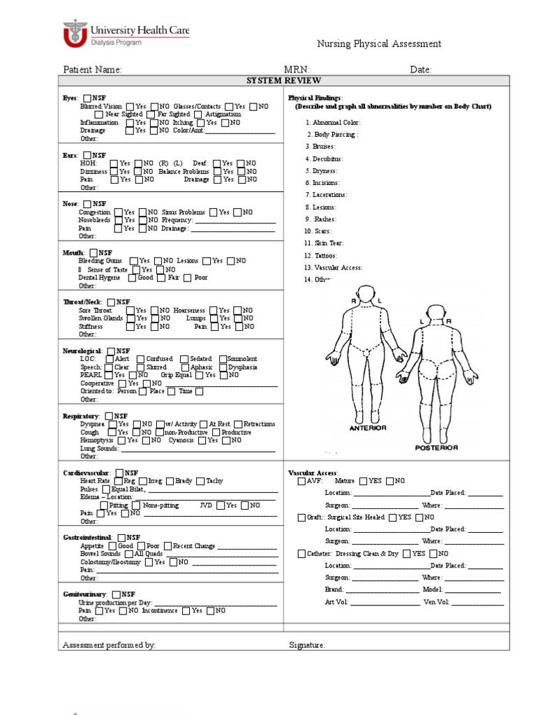 nursing-skills-checklist-template