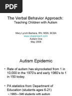 Autism Behavior Intervention Plans Behavior Attention