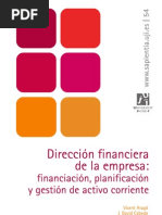 Dirección financiera de la empresa