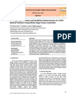 Driving/Regeneration and Stability Enhancement of A 4WD Hybrid Vehicles Using Multi-Stage Fuzzy Controller