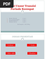 Unsur Transisi Periode 4