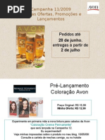 AVON – Campanha 11 - Minhas Ofertas, Promoções e Lançamentos