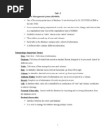 Unit - I Relational Database Management System (RDBMS)