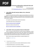 Download Aprende a elaborar Citas y Referencias bibliogrficas utilizando Word y Zoteropdf by Gerardo Chunga Chinguel SN160985528 doc pdf