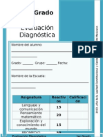 1er Grado - Diagnóstico (2013-2014)