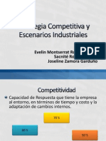 Estrategias genéricas de Porter y escenarios industriales