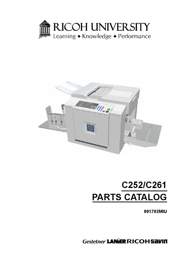 инструкция копира gestetner 2615