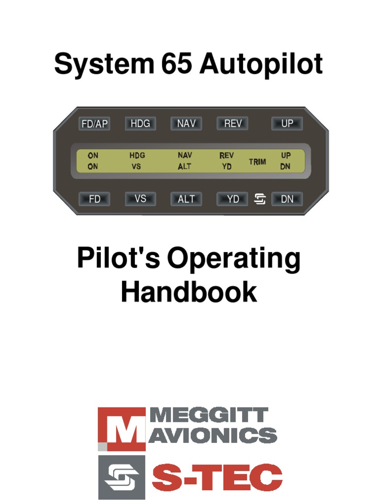S-Tech Sys65 Autopilot Poh | PDF | Aircraft Flight Control System ...
