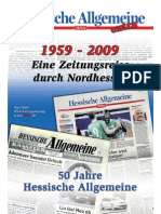 50 Jahre Hessische Allgemeine - Eine Zeitungsreise durch Nordhessen
