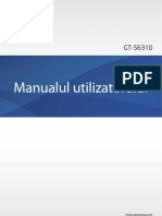 Manual Utilizare GT-S6310