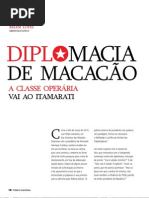 2013-LOPES D-Diplomacia de macacão