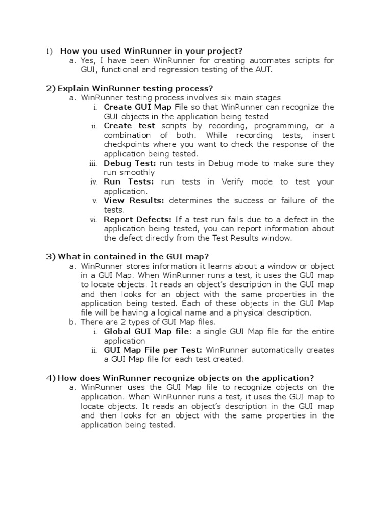 Software Testing Documents | PDF | Graphical User Interfaces ...