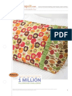 Project: Pillowcase With Ruffle Trim: Pattern 1